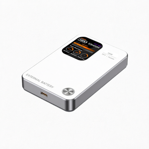 แบตเตอรี่สำรองพกพา 20W PD ชาร์จเร็ว พร้อมหน้าจอ TFT พอร์ต Type C ตัวเครื่องอะลูมิเนียมอัลลอย - Product Image 1