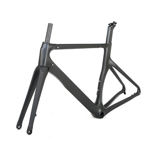 Materia prima 700C OEM telaio <span class=keywords><strong>bici</strong></span> da strada in carbonio 700C disco telaio <span class=keywords><strong>bici</strong></span> da strada in fibra di carbonio - Product Image 2