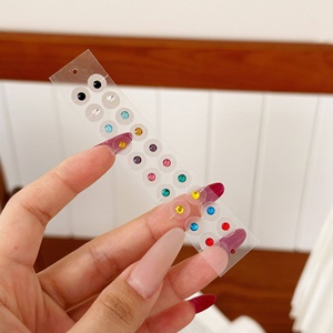 Adesivi Multipli con Strass, Patch per Orecchie Senza Piercing, Gioielli Antistress all'Ingrosso, Forme a Stella e Rotonde, Accessori per Abbigliamento - Product Image 3