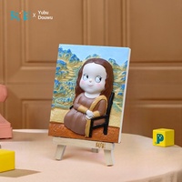 Peinture à l'huile numérique en relief 3D, ensemble d'art peint à la main avec plusieurs styles - Cadeau créatif culturel pour enfants