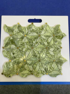 Mosaicos de piedra de flores, <span class=keywords><strong>azulejos</strong></span> victorianos contra salpicaduras de <span class=keywords><strong>cocina</strong></span> Waterjet, mosaico de mármol colorido, <span class=keywords><strong>azulejos</strong></span> verdes <span class=keywords><strong>españoles</strong></span> <span class=keywords><strong>para</strong></span> pared de suelo - Product Image 3