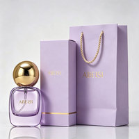 Flacon de parfum personnalisé, design carré, 15 ml, mini flacon de parfum de luxe, flacon de parfum unique en verre