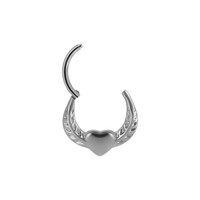En stock : Anneau segmenté en alliage de titane F136, Anneau de nez, Boucle araignée, Boucle chauve-souris, Boucle goutte d'eau, Clou d'oreille, Piercing, Anneau de nez, Bijou de septum