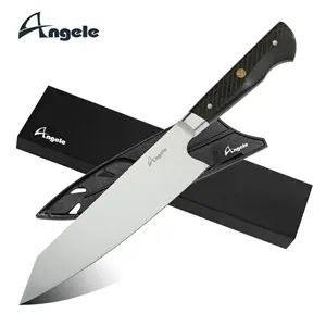 Лезвие ножа из дамасской стали, пустая, VG10, 67 слоев, с крышкой, оболочкой, 8 дюймов, кухонный поварский нож
