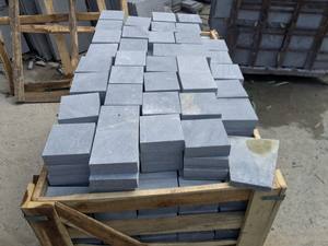 Tuile de calcaire gris foncé et pierres de dalle pour villa pour la pierre intérieure et extérieure du Vietnam - Product Image 2