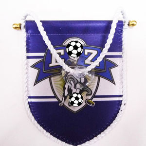 Produttore Personalizzato Sport Club di Calcio Pennant Calcio Scambio Pennant Bandiera - Product Image 3