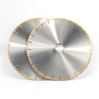 Disque de coupe silencieux de 350mm disque de lame de scie diamant pour la coupe de pont de granit