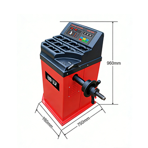 Macchina Equilibratrice Ruote, Attrezzatura per Manutenzione Pneumatici, Equilibratore per Camion e Auto - Product Image 1