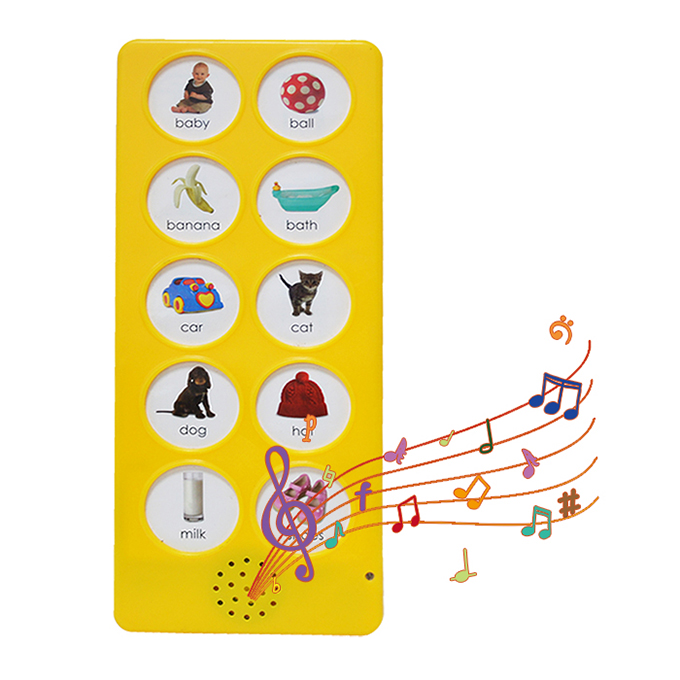 Настраиваемая детская звуковая книга с звуковым модулем 20 кнопок индейка записываемые звуковые чипы для детских книг