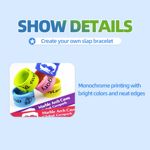Logotipo personalizado al por mayor barato respetuoso con el medio ambiente logotipo personalizado impreso niños Snap <span class=keywords><strong>pulsera</strong></span> promocional silicona Slap regla <span class=keywords><strong>pulsera</strong></span> - Product Image 4