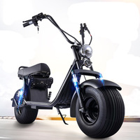 Scooter Eléctrico X9 sin Escobillas de 1500W para Adultos, Neumáticos Grandes, Batería de Litio, Scooter Eléctrico para Dos Personas, Alcance de 50km, Venta al Por Mayor, CE