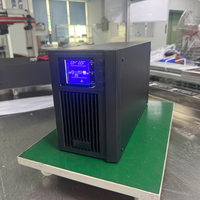 Alimentation électrique industrielle à haute fréquence, UPS en ligne 1KVA, type double conversion, 230V 50Hz, batterie intégrée 12V 7AH 9AH