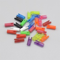 Flèches de tir à l'arc en plastique, s-pin, pour flèche en carbone et aluminium