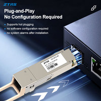 ZTRS Promotion Exceptionnelle Transceiver Optique QSFP28 SR4 100G 850nm 100m MMF MTP/MPO pour Interconnexion Haute Densité de Centre de Données