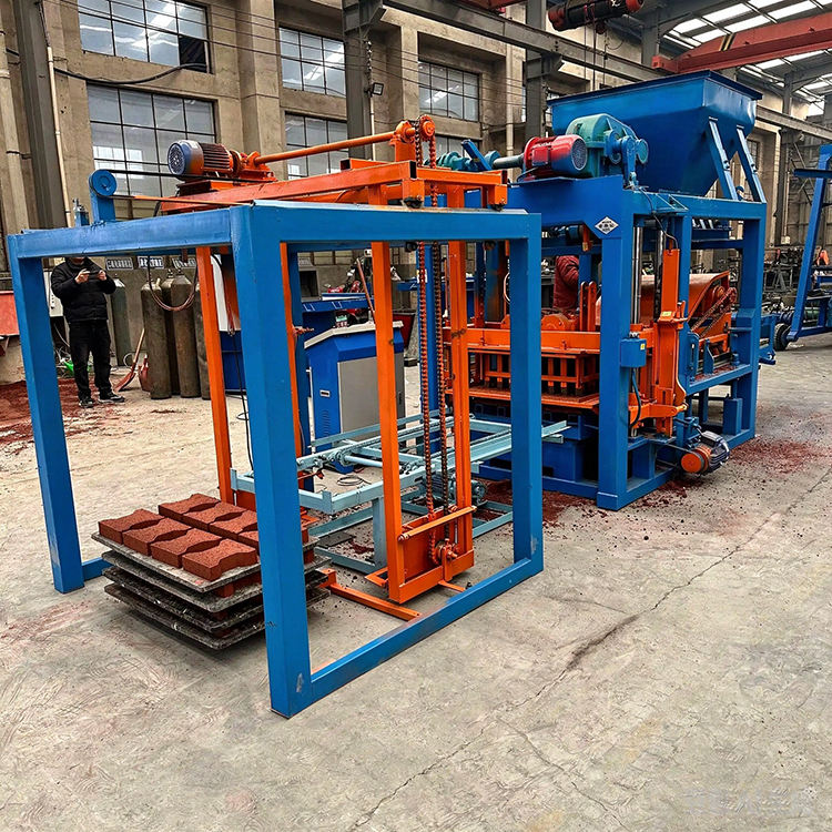 Brick Making Machine Electric Cement Concrete Interlocking Brick ...