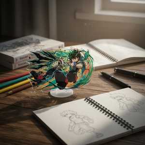 Figura Acrílica de My Hero Academia, Soporte Acrílico de Shigarki Toga Dabi, Modelo de Exhibición de Anime, Decoración de Escritorio, Regalo Coleccionable - Product Image 2