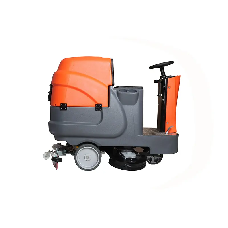 Industrial Ride On Auto Automatic Floor Scrubber Dryer Vinyl Epoxy Marble Tile Floor Cleaning Washing Machine Price Suppliers