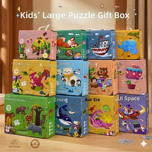 Cadeau transfrontalier : Puzzle éducatif en papier rigide pour enfants, idéal pour la Fête des Enfants, souvenir de la remise des diplômes de maternelle, <span class=keywords><strong>et</strong></span> souvenir pour bébé. - Product Image 2