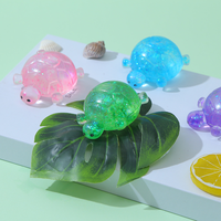 Nouveau produit phare : Tortue en sequins de maltose avec billes qui éclatent, étoile de mer remplie d'huile, jouet décoratif pour voiture et bureau
