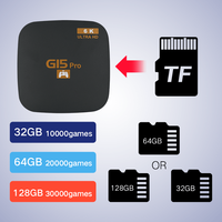 Nouveau produit plus de 10000 jeux emballage de logo personnalisé boîte de télévision multifonction 6K décodeur android Consoles de jeux vidéo bâton de jeu 4k
