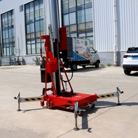 Ücretsiz kargo gerçek fiyat 10m 12m 14m 16m hidrolik mobil alüminyum alaşım asansör asansör platformu asansör elektrikli iskele asansör