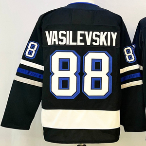 Camisetas de Hockey Cosidas para Hombre 88 Andrei Vasilevskiy 21 Brayden Point 77 <span class=keywords><strong>Victor</strong></span> Hedman 86 Nikita Kucherov 91 Steven Stamkos - Product Image 2