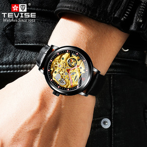 Reloj de Pulsera Mecánico Tourbillon 3D de Diseño Superior para Hombre, Reloj de Moda para Empresario con Diseño Hueco - Product Image 4