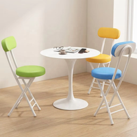 Chaise pliante rembourrée moderne avec structure en fer noir pour la maison, le bureau, le salon, les banquets et les conférences