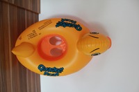 Anneau de natation pour enfants Animal jaune canard anneau de siège de bain anneau de flotteur gonflable sans poignée
