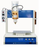 Machine de distribution automatique de colle thermofusible à carte PCB Robots de distributeur de colle thermofusible à plate-forme unique