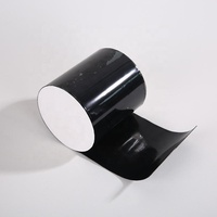 Ruban d'étanchéité super résistant noir pour réparation de fuites de réservoirs d'eau et tuyaux, en caoutchouc flexible imperméable
