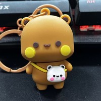 Porte-clés Panda Mignon, Poupée Kawaii Bubu Dudu, Figurine Anime, Jouet, Ornements à Suspendre pour Sac à Dos, Pendentif Mignon, Chaîne de Téléphone Portable, Vente en Gros