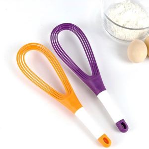 Multifunctional Foldable <b>Plastic</b> Kitchen Beater Manual <b>Egg</b> Whisk for Baking - Product Image 4