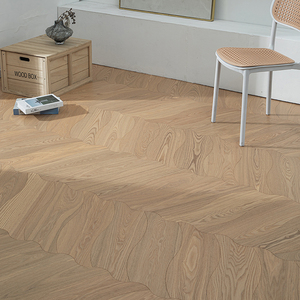AVANTIMORA Pisos de Parqué de Madera de Roble Europeo Multicapa de 14 mm, Grado AB, Acabado Mate, Sin Formaldehído, Certificación CE, para Instalaciones Deportivas - Product Image 1