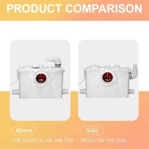 WC japonais <span class=keywords><strong>de</strong></span> <span class=keywords><strong>luxe</strong></span> moderne FLO700 avec pompe <span class=keywords><strong>de</strong></span> macération à double chasse 3L / 6L - Product Image 4