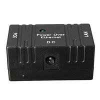 Inyector POE de 10/100 Mbps, 5V 12V 24V 48V/1A, Divisor de Energía para Cámara IP, Módulo Adaptador POE, Accesorios