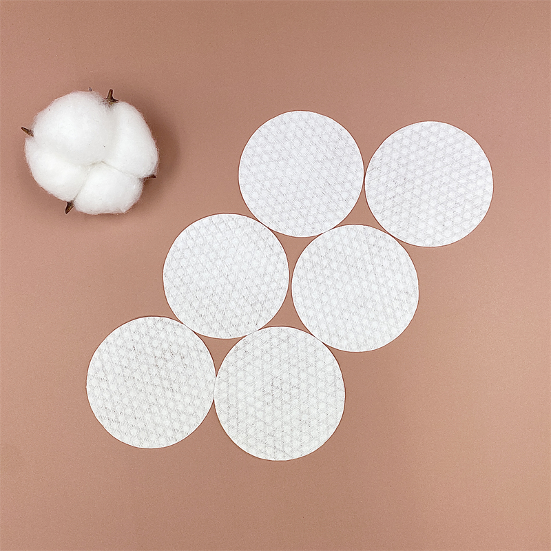 FZ14 OEM высококачественные тисненые точки нетканые хлопковые накладки для лица для женщин