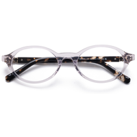 Monture de lunettes optiques ovales rétro Elan Optical YB9309 à prix abordable pour femmes, monture intégrale en acétate, verres optiques disponibles sur ordonnance