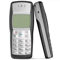 Teléfono Móvil Clásico Original 1100 2G, Resistente, Doble SIM, Batería de Larga Duración, Red GSM, Diseño Clásico