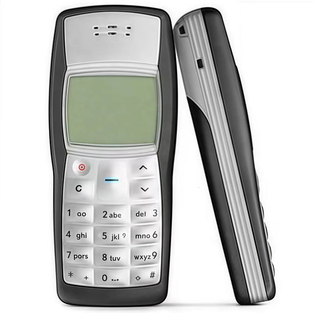 Original 1100 Classic 2G Feature Phone Rugged Dual SIM Long Battery Backup Dual SIM GSM Network Classic Design