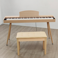 Bangku Piano bangku ganda langsung dari pabrik bangku dua orang kursi Piano bangku Keyboard bangku Keyboard Piano kulit dengan penyimpanan