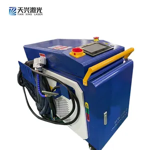 Portable Multi Languages Screen Industry Rust Cleaning Laser Machine For Stainless Steel Copper Iron Aluminum Surface