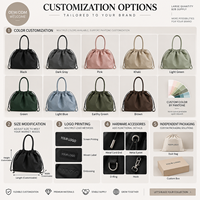 Sac de courses en Taslon en gros, en stock, avec cordon de serrage et large sangle, idéal pour événements, cadeaux, vente au détail, commandes en gros, fourniture OEM