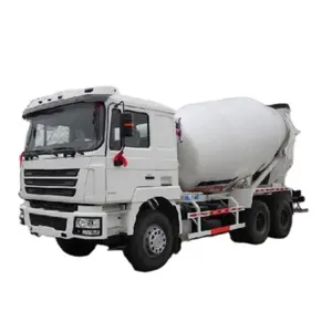 China FamousBrand SHACMAN 6*4 8/10m3 Concrete Mixer Truck F2000 In Algeria Market