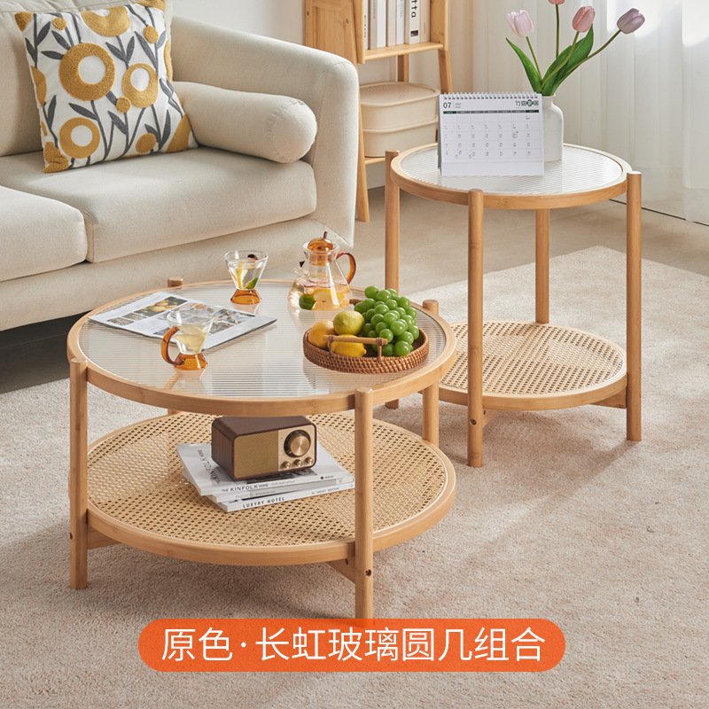 Looking for a round rattan coffee table set