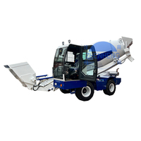 Camion malaxeur à béton mobile autochargeur OEM, capacité 2,0 m³, moteur à haute efficacité, boîte de vitesses, Zhenheng, moment de charge élevé
