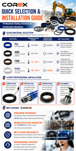 Kit de sellos para martillo hidráulico de excavadora <span class=keywords><strong>KOKO</strong></span> SHOP SB30G - Componentes de reparación hidráulica - Origen Guangdong - Product Image 2