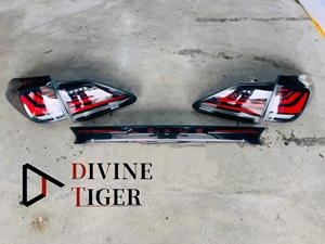 Vanace, superventas, lámparas traseras modificadas de fábrica para Lexus RX 2009-2015 Plug and Play, montaje completo de luz trasera LED con letra - Product Image 2