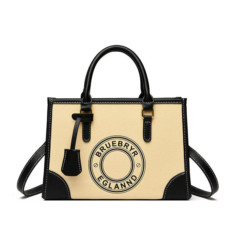 Khaki with black small