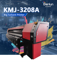 Impresora Digital de Inyección de Tinta de Gran Formato Konica 512 1024, Procesamiento de Video en Línea, 3200, Impresión Automática sin Bordes, Eco-Solvente, Rollo a Rollo, Flex
